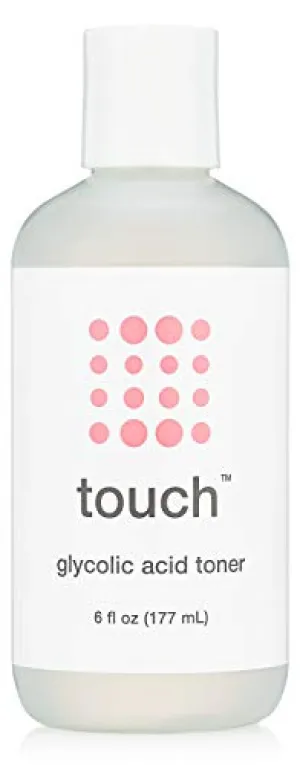 7% Glycolic Acid Toner with Rose Water, Witch Hazel, and Aloe Vera Gel – Alcohol & Oil Free Exfoliating Anti Aging AHA Face Toner – Improves Wrinkles, Dullness, Pores, Acne, Skin Tone & Texture, 6 oz.