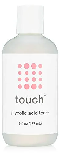 7% Glycolic Acid Toner with Rose Water, Witch Hazel, and Aloe Vera Gel – Alcohol & Oil Free Exfoliating Anti Aging AHA Face Toner – Improves Wrinkles, Dullness, Pores, Acne, Skin Tone & Texture, 6 oz.