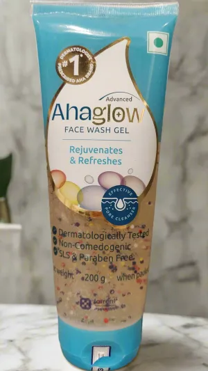 Ahaglow Advanced Skin Rejuvenating Face Wash Gel