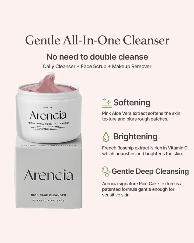 Arencia Fresh Royal Rosehip Cleanser