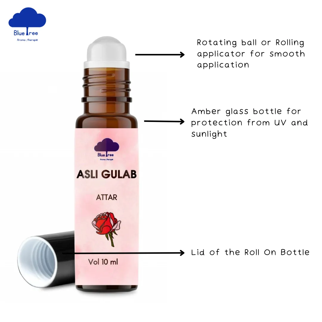 Asli Gulab Attar Roll On (New Launch)