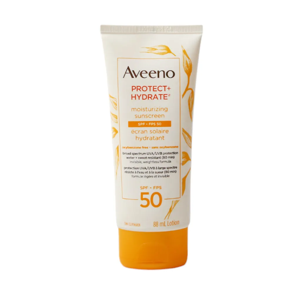 AVEENO PROTECT HYDRATE MOISTURISING SUNCREEN SPF50 88ML