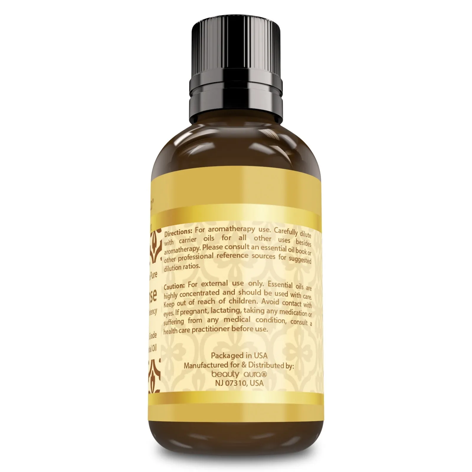 Beauty Aura Frankincense Oil | Therapeutic Grade Essential Oil | 1 Fl. Oz (30 ml) | Premium Collection