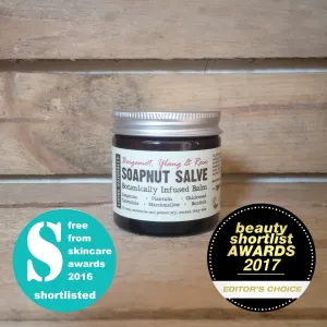 Bergamot, Ylang & Rose Healing Soapnut Salve 60ml