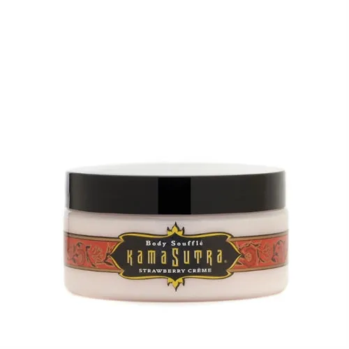 Body Souffle Kissable Body Cream - Strawberry  Creme - 7.5 Oz.