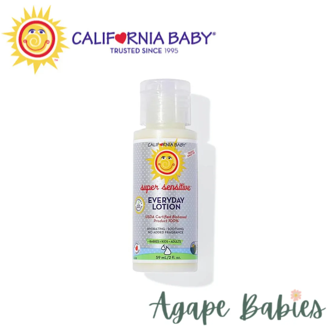 California Baby 2oz  Super Sensitive Everyday Lotion Travel Size