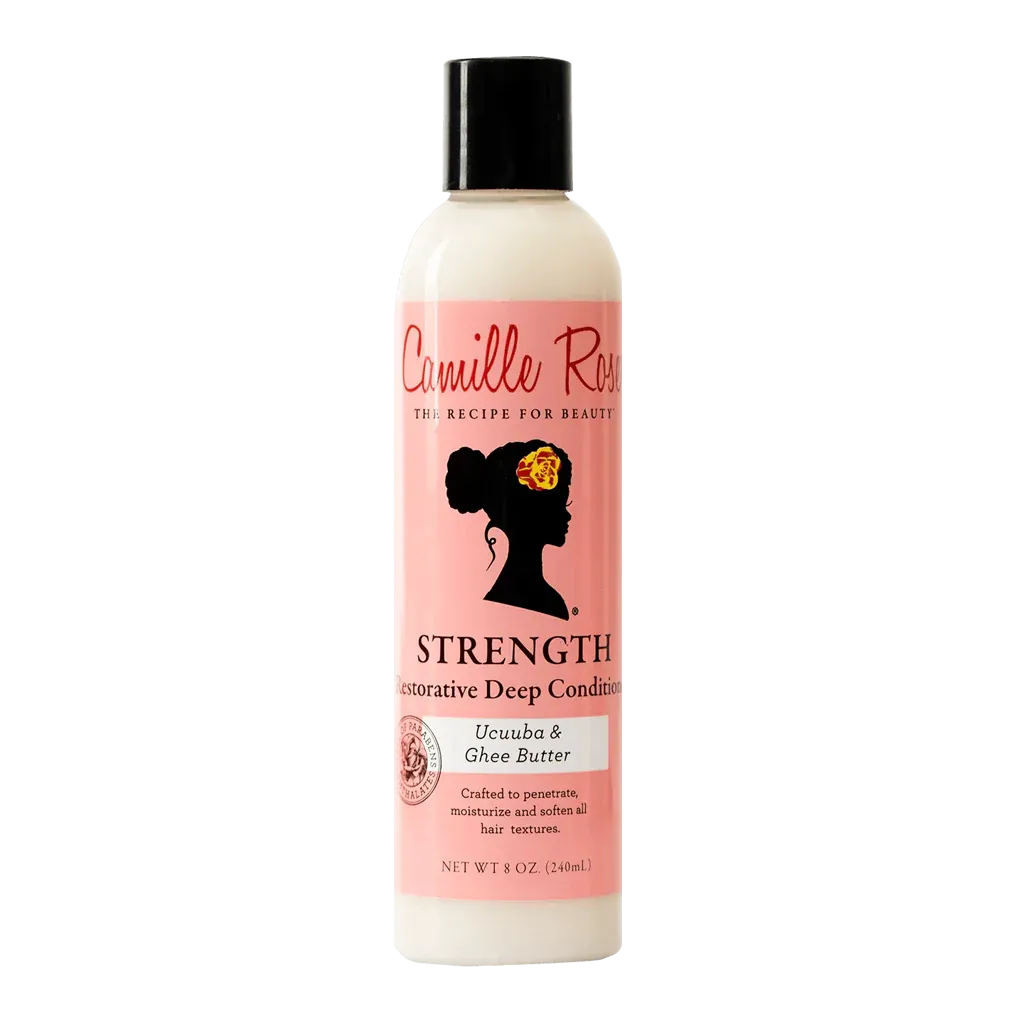 Camille Rose Strength Restorative Deep Conditioner 8oz