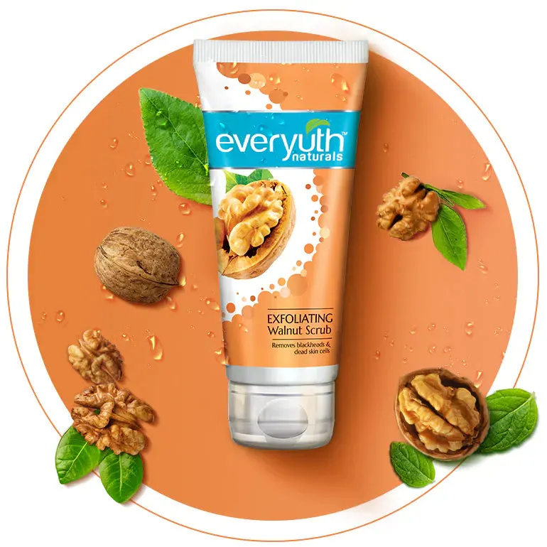 Everyuth Naturals Exfoliating Walnut Scrub (50gm)