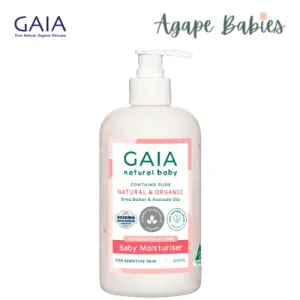 GAIA Baby Moisturiser 500ml   Pump Exp: