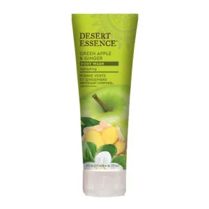 Green Apple & Ginger Body Wash 8 Oz By Desert Essence