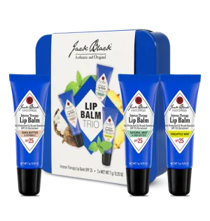 Jack Black Lip Balm Trio