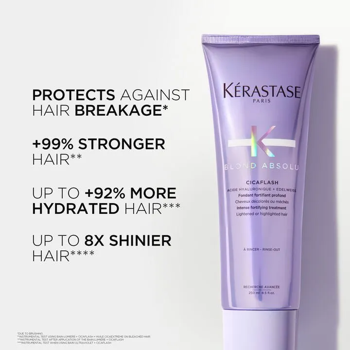 Kérastase Blond Absolu Illuminating Shampoo & Cicaflash Conditioner Duo