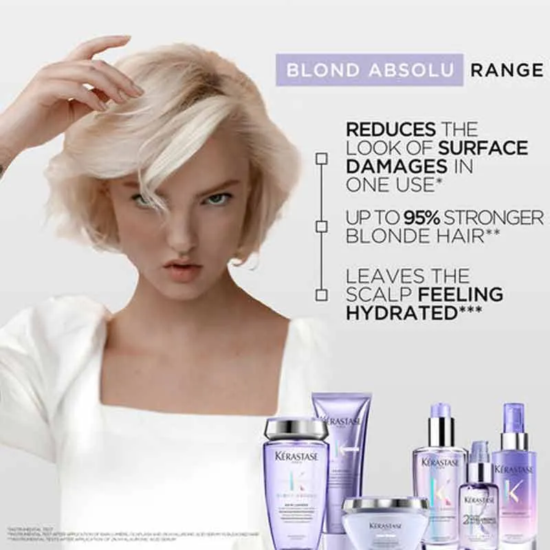 Kérastase Blond Absolu Illuminating Shampoo & Cicaflash Conditioner Duo