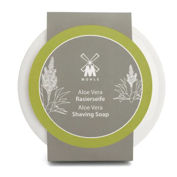 Muhle Aloe Vera Shaving Soap In A Porcelain Bowl – 100g