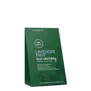 Paul Mitchell Tea Tree Lavender Mint Mineral Hair Mask x6 At Home Kit