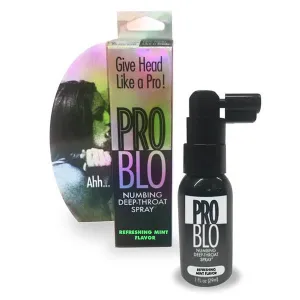 ProBlo Deep Throat Numbing Spray- Mint Flavoured