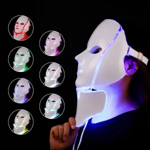 "Skyn & Glow" Photon Therapy 7 Color LED Skin Rejuvenation Professional Mask for Face and Neck