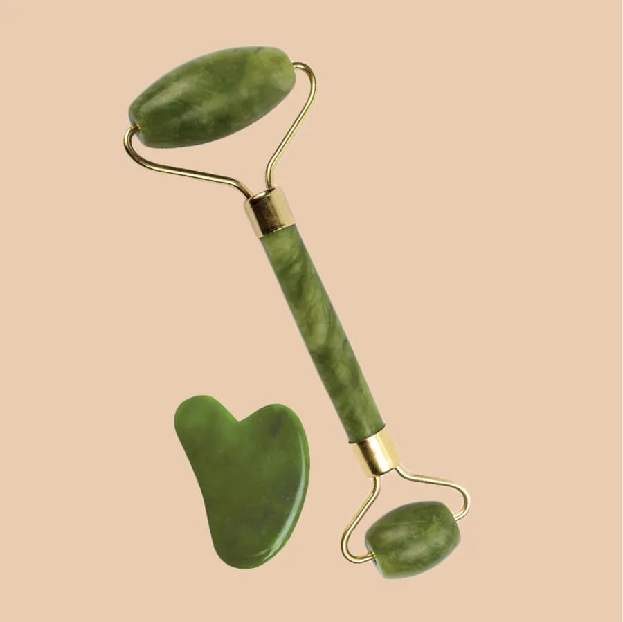 The Ultimate Skincare Combo! (Jade Roller Kit   Free Gua-Sha)