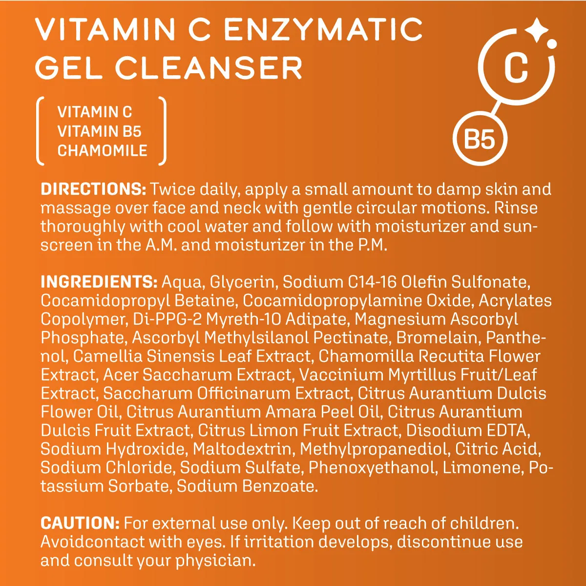 Vitamin C Enzymatic Gel Cleanser