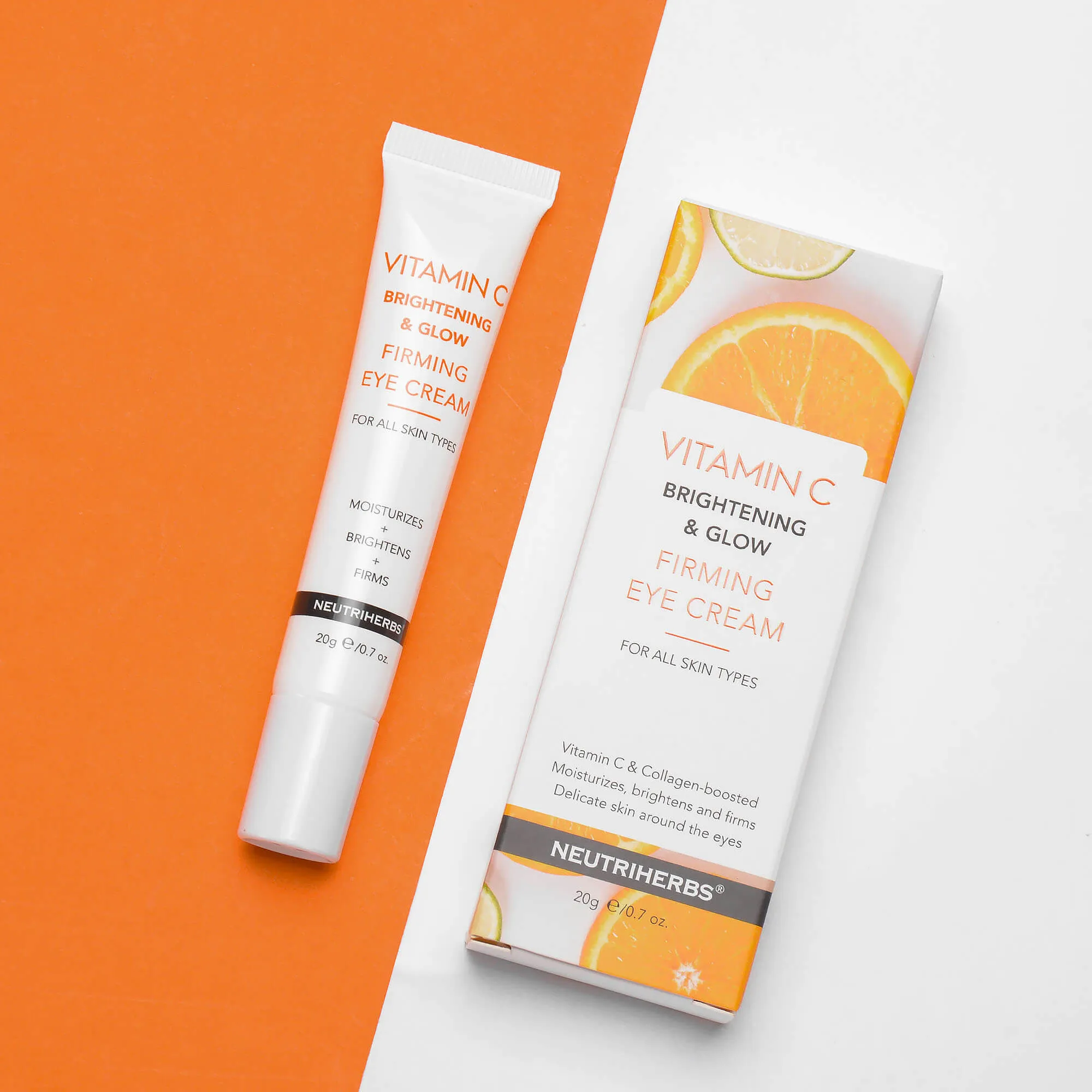 Vitamin C Eye Cream Moisturizes Eye Area With Cooling Gel Formula