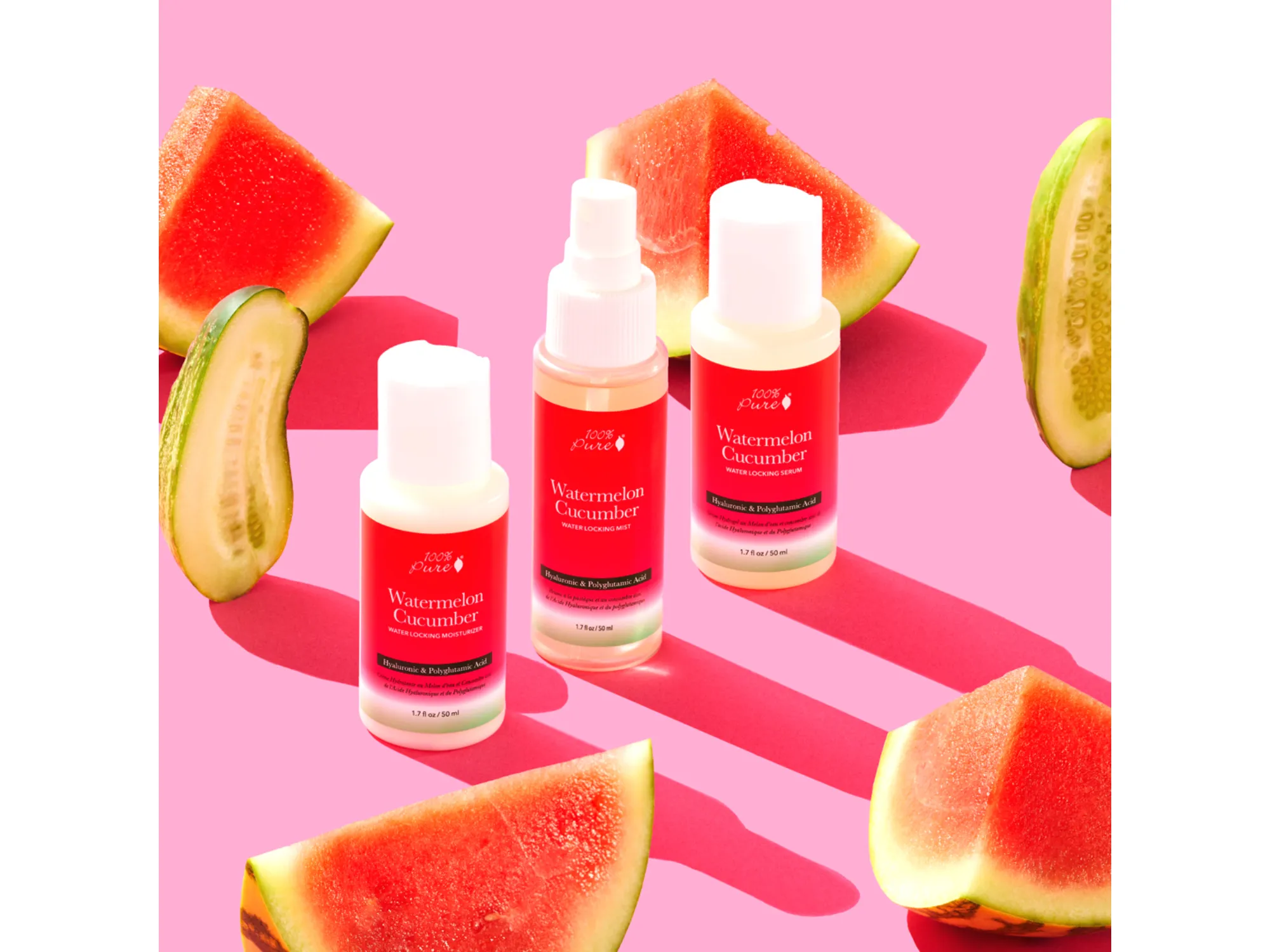 Watermelon   Cucumber Water Locking Serum - 100% Pure