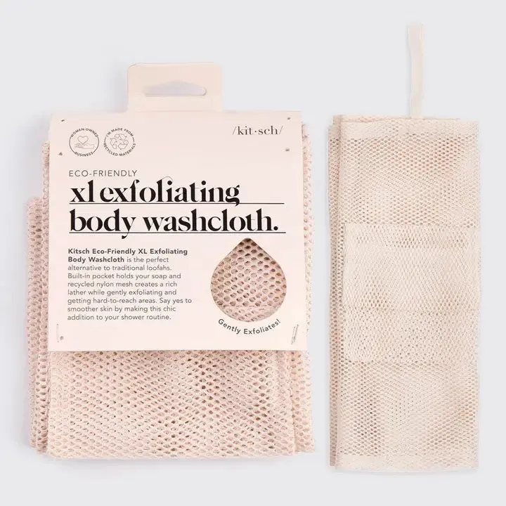 XL EXFOLIATING BODY WASHCLOTH